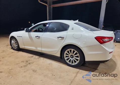 2014 Maserati Ghibli из США, поврежденный, VIN ZAM57XSA5E1081980